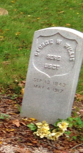 GEORGE W WILLIS WAR MEMORIAL CEMETERY STONE