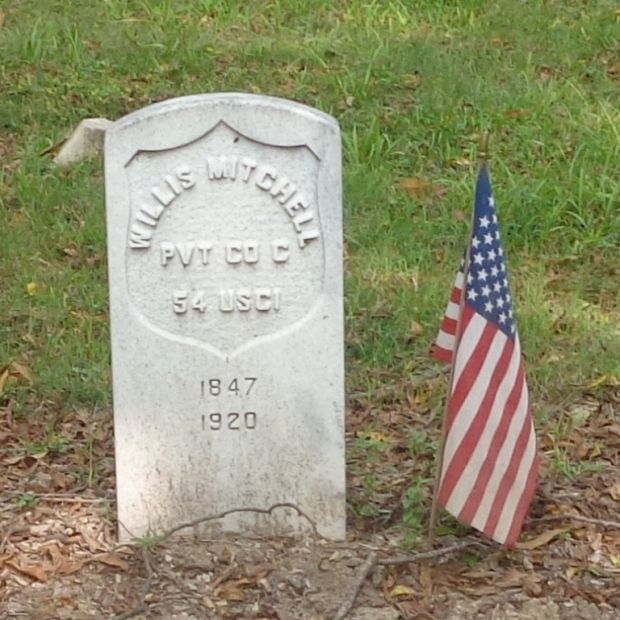 WILLIS MITCHELL WAR MEMORIAL CEMETERY STONE