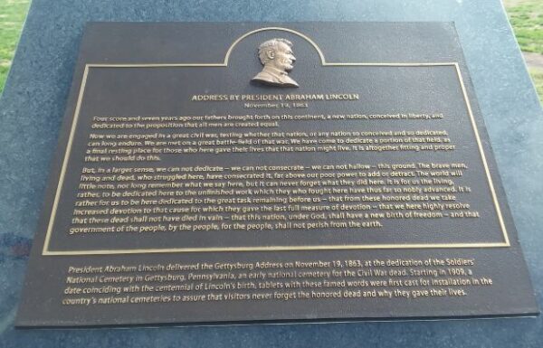 MISSOURI VETERANS CEMETERY ADDRESS BY PRESIDENT ABRAHAM LINCOLN MEMORIAL