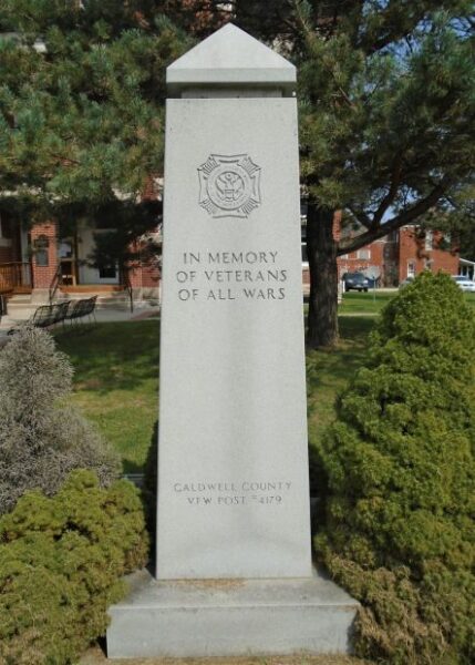 CALDWELL COUNTY ALL WARS VETERANS MEMORIAL