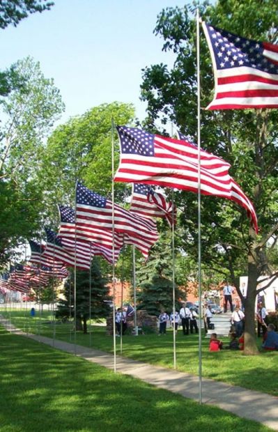 FAIRFAX AVENUE OF FLAGS MEMORIAL