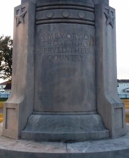 BILOXI NATIONAL CEMETERY VETERANS MEMORIAL DEDICATION STONE