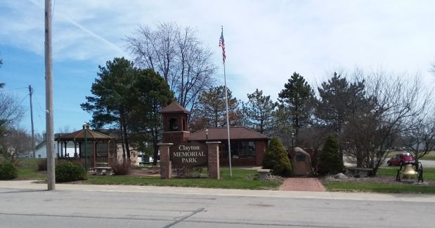 CLAYTON MEMORIAL PARK MARKER