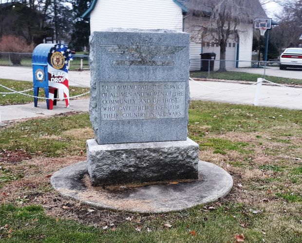 BLISSFIELD ALL WARS VETERANS MEMORIAL