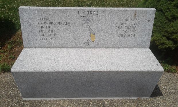 DORCHESTER VIETNAM VETERANS MEMORIAL BENCH B