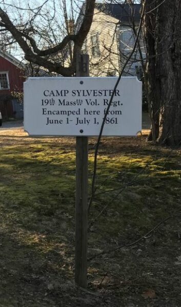 CMP SYLVESTER WAR MEMORIAL MARKER