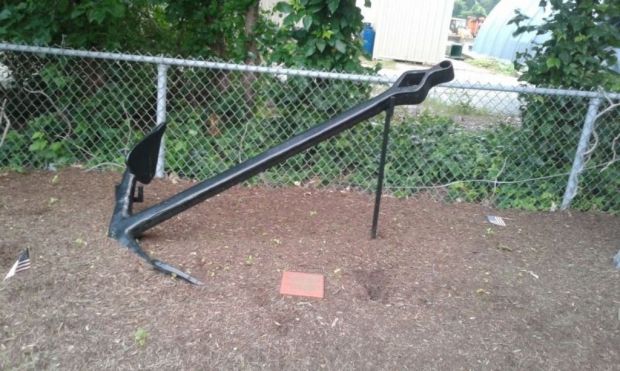 SWANSEA NAVY VETERANS MEMORIAL ANCHOR
