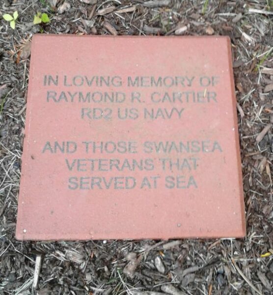 SWANSEA NAVY VETERANS MEMORIAL ANCHOR STONE