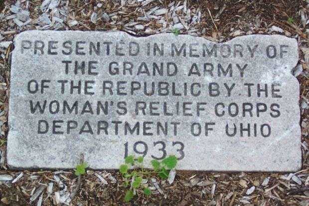 THE GRAND ARMY OF THE REPUBLIC MEMORIAL STONE
