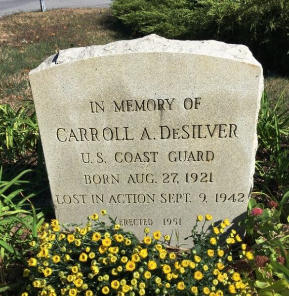 CARROLL A. DESILVER WAR MEMORIAL CLOSE-UP