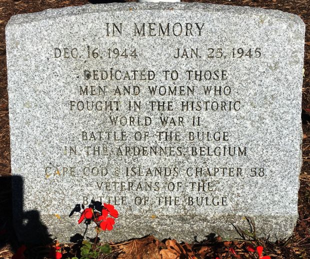 HARWICH BATTLE OF THE BULGE WAR MEMORIAL