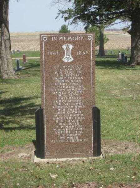 HOPE CEMETERY CIVIL WAR MEMORIAL