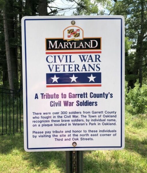 A TRIBUTE TO GARRETT COUNTY’S CIVIL WAR SOLDIERS MEMORIAL MARKER