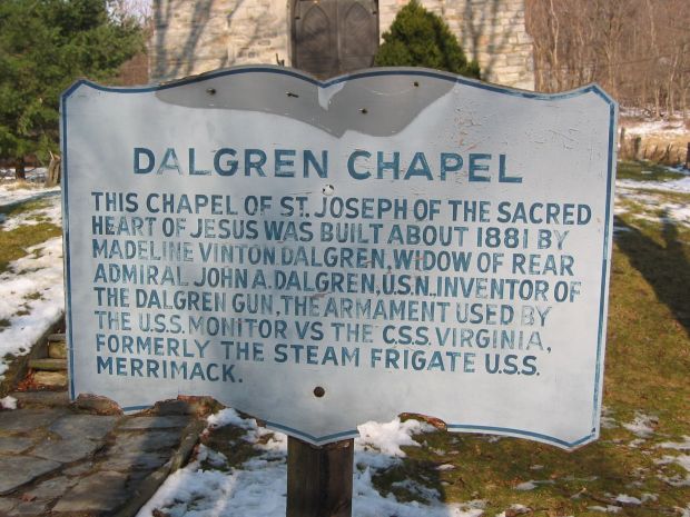 DALGREN CHAPLE WAR MEMORIAL MARKER