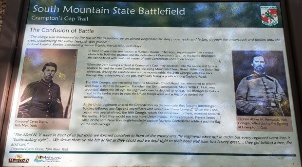 THE CONFUSION OF BATTLE WAR MEMORIAL PANEL