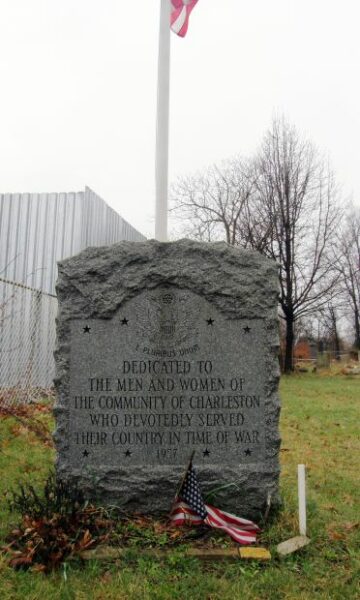COMMUNITY OF CHARLESTON WAR VETERANS MEMORIAL