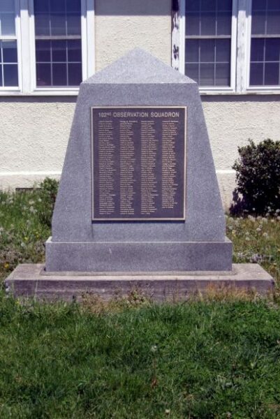 102ND. OBSERVATION SQUADRON WAR MEMORIAL