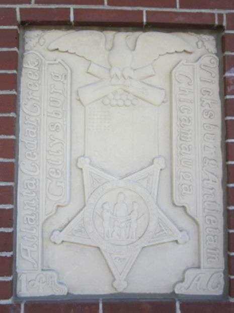W.T. SHERMAN G.A.R. HALL STONE INSET B