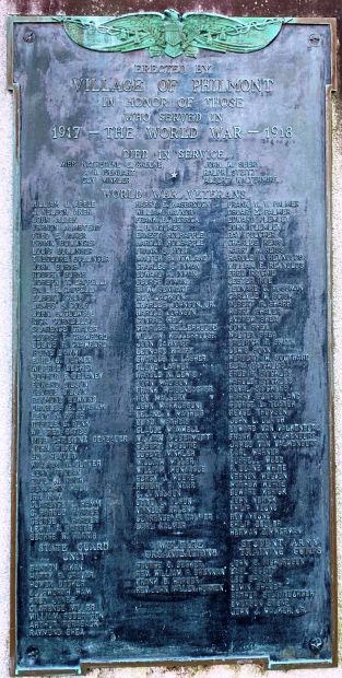 VILLAGE OF PHILMONT SUPREME SACRIFICE MEMORIAL