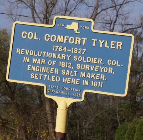 COL. COMFORT TYLER WAR MEMORIAL MARKER