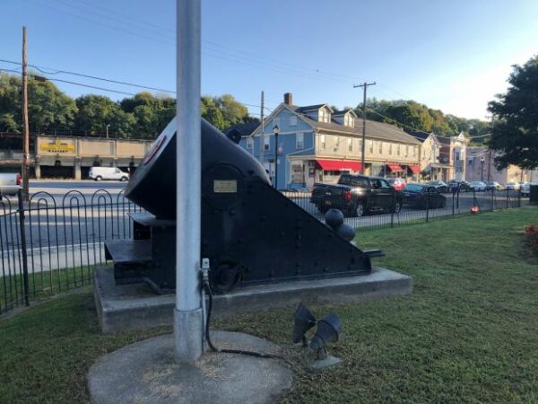 CIVIL WAR MORTAR USED AT SIEGE OF VICKSBURG MEMORIAL