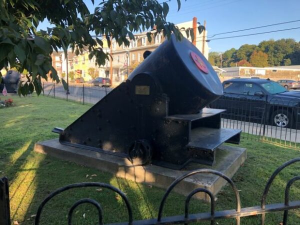 CIVIL WAR MORTAR USED AT ISLAND NO. 10 MEMORIAL