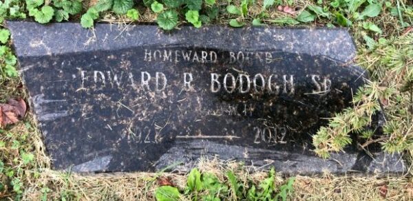 EDWARD R. BODOGH SR. U.S.N.WWII MEMORIAL STONE