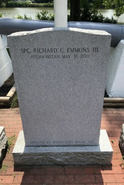 SPC. RICHARD C. EMMONS III WAR MEMORIAL