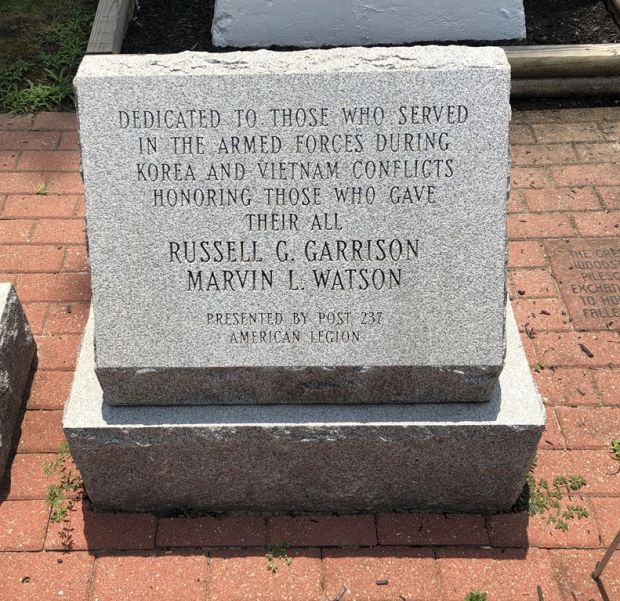 AMERICAN LEGION POST 237 KOREAN AND VIETNAM CONFLICTS MEMORIAL