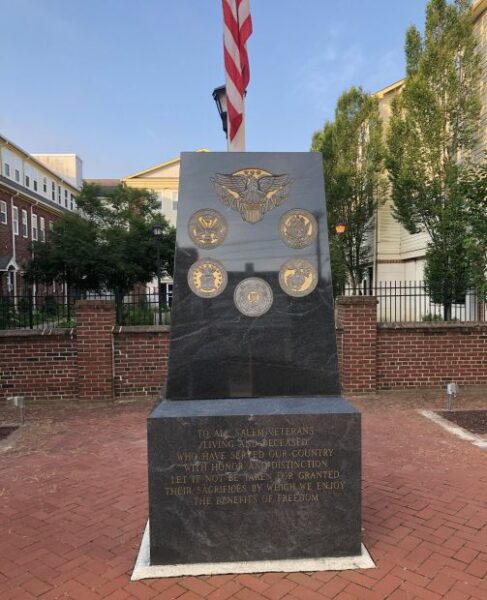 TO ALL SALEM VETERANS MEMORIAL