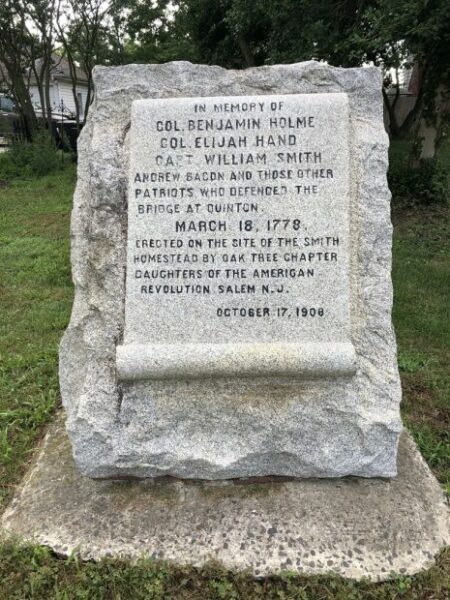 IN MEMORY OF REVOLUTIONARY WAR MEMORIAL