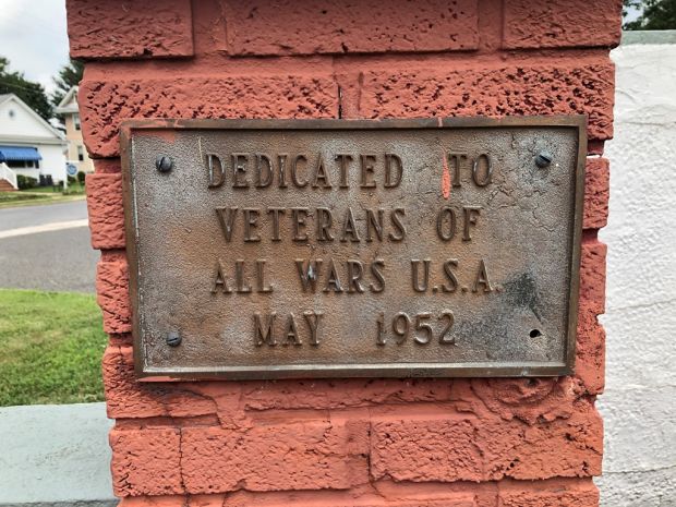 FRANK D. SAYRE POST 1259 V.F.W. MEMORIAL PLAQUE B