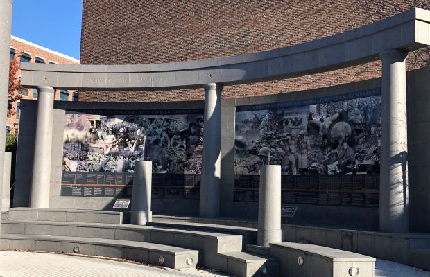 NEW JERSEY WORLD WAR II MEMORIAL SIDE B