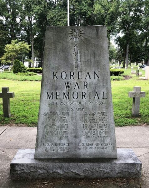 VINELAND KOREAN WAR MEMORIAL FRONT