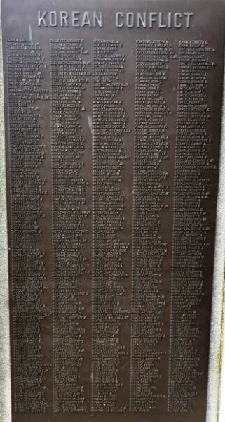 CITY OF VINELAND WAR VETERANS MEMORIAL PLAQUE H