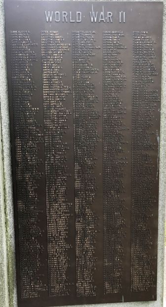 CITY OF VINELAND WAR VETERANS MEMORIAL PLAQUE C