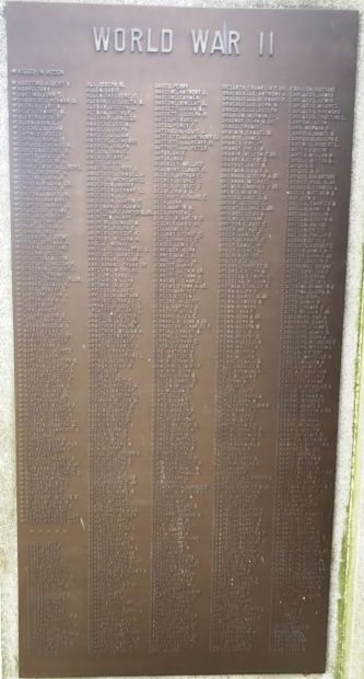CITY OF VINELAND WAR VETERANS MEMORIAL PLAQUE B