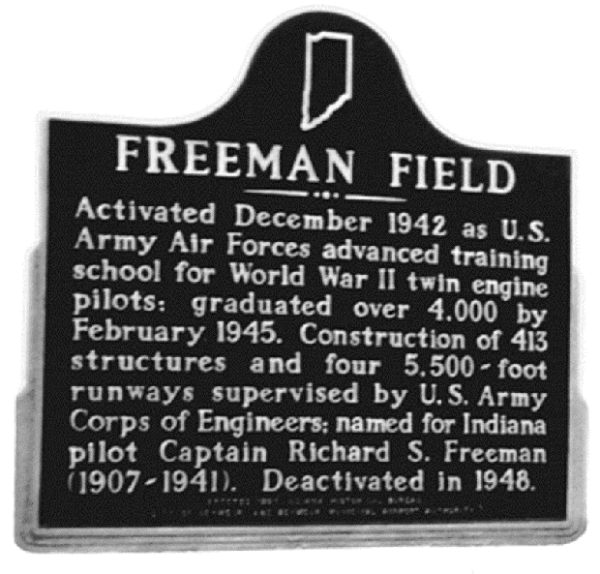FREEMAN FIELD MEMORIAL MARKER