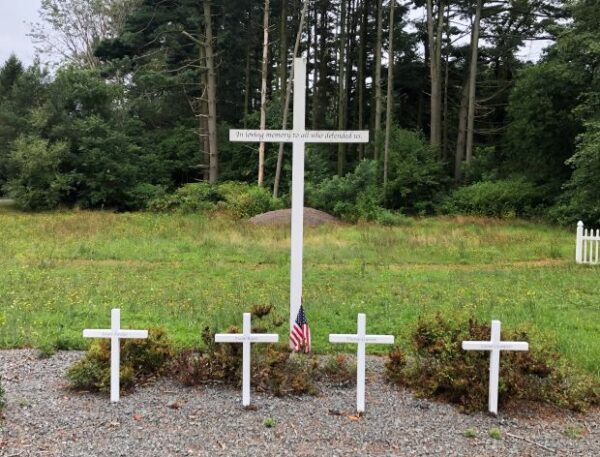 MEMORIAL FIELD CENTER CROSSES