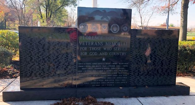 FLORENCE TOWNSHIP VETERANS MEMORIAL FRONT