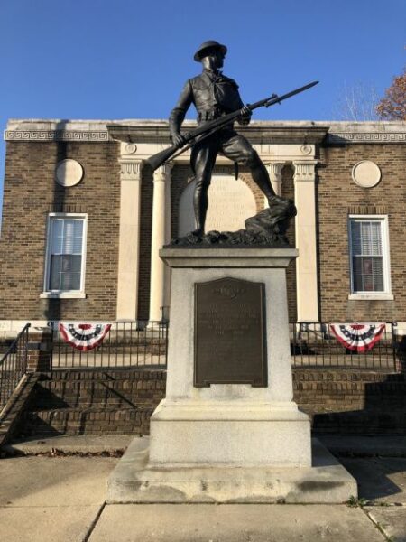 BURLINGTON, NJ WORLD WAR MEMORIAL