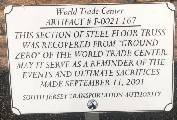 HAMMONTON WORLD TRADE CENTER MEMORIAL PLAQUE B