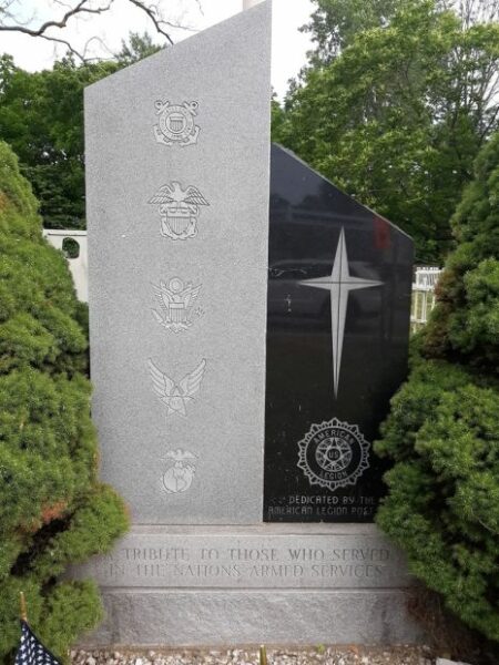 AMERICAN LEGION POST ARMED SERVICES VETERANS MEMORIAL