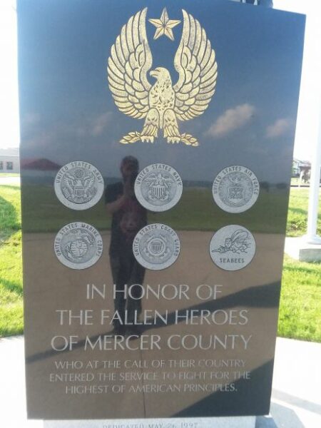 MERCER COUNTY FALLEN HEROES MEMORIAL