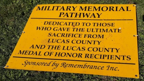LUCAS COUNTY MILITARY MEMORIAL PATHWAY