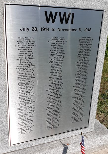 LUCAS COUNTY WWI VETERANS MEMORIAL