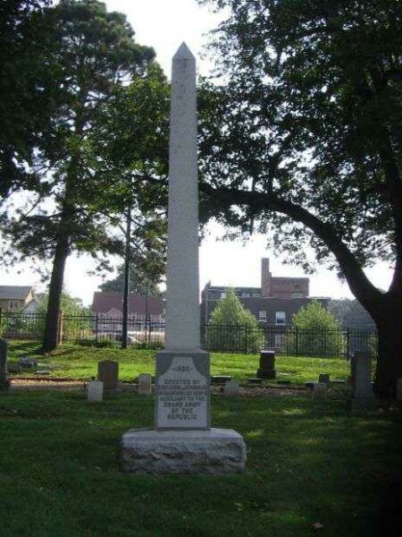 WOODLAND CEMETERY CIVIL WAR VETERANS MEMORIAL