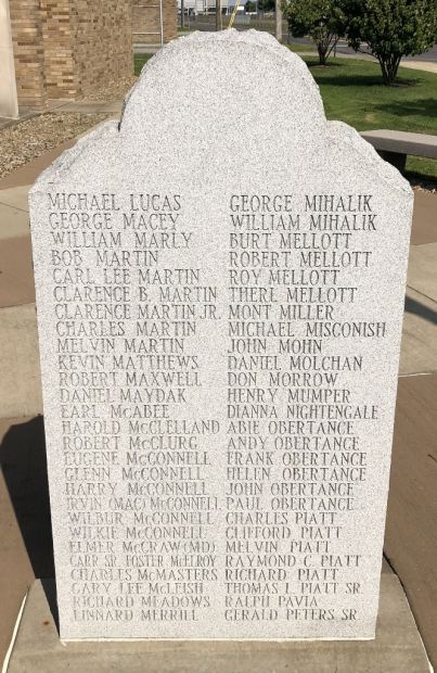 VILLAGE OF STRATTON VETERANS MEMORIAL PARK STONE B