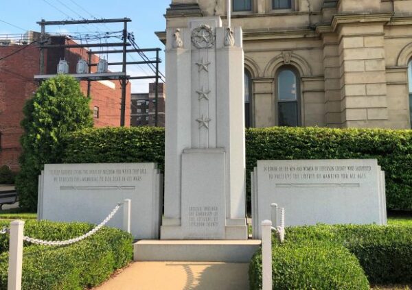 JEFFERSON COUNTY MEMORIAL TO OUR DEAD IN ALL WARS