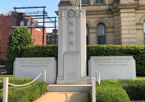 JEFFERSON COUNTY MEMORIAL TO OUR DEAD IN ALL WARS